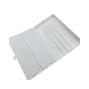 Portable Packaging Box Pad Box Bamboo Pulp Clamshell Packaging Box For Electronic