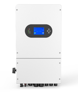 ระบบไฮบริดโซลาร์เซลล์เฟสเดียว 6KW 8KW 10KW พร้อมแบตเตอรี่ลิเธียมไอออนสำหรับเก็บพลังงานภายในบ้าน ระดับการป้องกัน IP65 ความถี่ 50/60Hz ระบบจ่ายไฟ MPPT - Product Image 1
