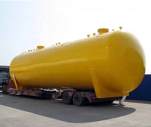 Propaangas Opslag Verticaal Gemonteerde Brandstof Navulling Adapter Cilinder 75000 Liter LPG Tank