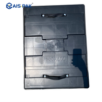 Boîte de palette en plastique moulé par injection robuste 800x600mm