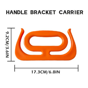Cross Border Multifunctional Backpack Carrier Orange Plastic Handle Easy Carry For Paint Bucket Bag Accessory - Product Image 4