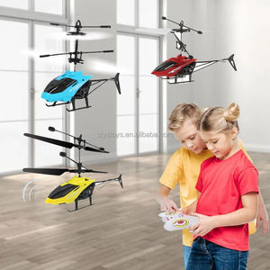 Helicóptero RC de modo dual con carga USB, helicóptero de control remoto volador, juguete con sensor de gravedad manual - Product Image 5