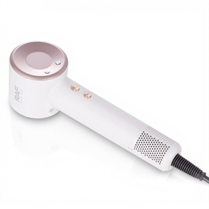 Secador de Pelo RAF de 1600W de Alta Velocidad con Motor de 103000 rpm, Tres Modos de Temperatura y Cuerpo Compacto y Ligero para Uso Diario, Montaje en Pared - Product Image 3