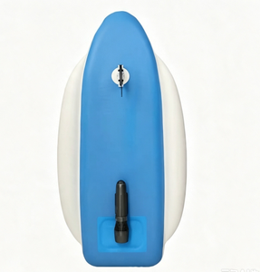 Perahu Jet Ski Elektrik Tiup Kain PVC Tebal Drop Stitch 2 Orang dengan Thruster Bawah Air untuk Olahraga Air Kolam Renang dan Laut - Product Image 3