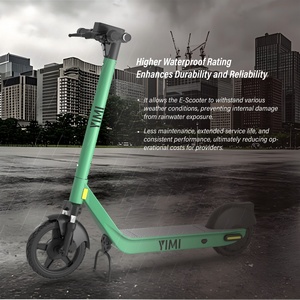 สกู๊ตเตอร์ไฟฟ้า YIMI รุ่นปรับแต่งได้สำหรับการเดินทางในเมือง แบตเตอรี่กันน้ำแบบถอดเปลี่ยนได้ ได้รับการรับรองมาตรฐาน CE สำหรับตลาดยุโรป YIMI Plus2 Pro High - Product Image 3