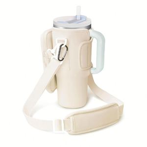 Trendy 40OZ Cartoon Pattern Fashion Neoprene Insulated Shoulder <b>Bag</b> Multi Color Easy Carry Can Cooler for <b>Bottles</b> - Product Image 1