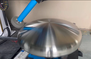 Chế biến món ăn cuối CNC đầy đủ tự động nhôm bể bánh xe máy đánh bóng công nghiệp cho thép không gỉ - Product Image 4