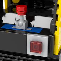 MOOXI Bricks MOC1598 166 pièces, station de charge pour montre arcade, cadeau DIY, ensemble de blocs de construction pour enfants, jouets éducatifs pour enfants