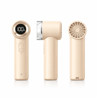 OEM ODM Lollipop-Ventilator Mini Tragbarer Handventilator USB Wiederaufladbarer Akku Blattloser Umweltfreundlicher Luftkühler für Haushalt und Outdoor