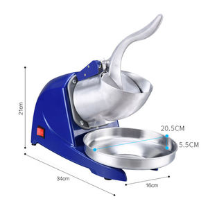 Rasoir à glace pour la fabrication de boissons pour des cônes de neige <span class=keywords><strong>ou</strong></span> des barboteuses rapides à gros copeaux <span class=keywords><strong>ou</strong></span> à copeaux fins Mini machine à glace portable - Product Image 1