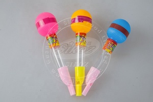 จีนโรงงานเสียงหลอดรูปร่างนกหวีดของเล่นลูกอม - Product Image 4