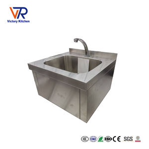 Évier manuel mural en acier inoxydable VICTORY 30% de réduction sur les fournitures d'hôpital et de laboratoire pour hôtel et restaurant - Product Image 4