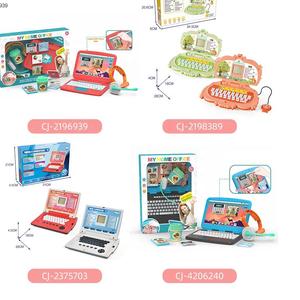 <span class=keywords><strong>Jeux</strong></span> de rôle en plastique <span class=keywords><strong>pour</strong></span> enfants Simulation d'ordinateur Tissu Apps Jouets Set Early Educational Laptop for Children - Product Image 5