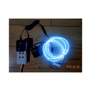 Fil EL bleu de 2.3mm avec onduleur à fil EL AC110/220V adapté à la maison, au bar KTV. Ball Party, ou éclairage d'événement DIY Decor - Product Image 5