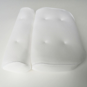 2023 gran oferta <span class=keywords><strong>almohada</strong></span> de diseño 3D malla transpirable PVC 6 Ventosa con gancho de plástico spa relajación cabeza impermeable suave <span class=keywords><strong>almohada</strong></span> de baño - Product Image 5