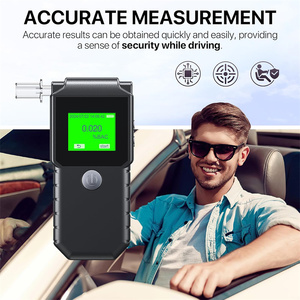 Chuyên nghiệp Độ chính xác cao xách tay rượu breathalyzer Tester với pin lithium bán dẫn cảm biến cho trình điều khiển xe - Product Image 6