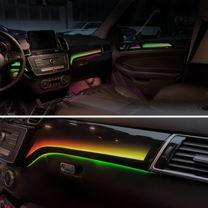 Luz Ambiental LED Profesional <span class=keywords><strong>de</strong></span> 12V 10W para Mejorar el Interior del Automóvil, Compatible con W166 ML GL GLE GLS, con Control desde el Volante - Product Image 3