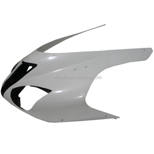 Carenado frontal superior de plástico ABS para <span class=keywords><strong>Kawasaki</strong></span>, capó de XF-12-33 compatible con <span class=keywords><strong>Kawasaki</strong></span> <span class=keywords><strong>ZX6R</strong></span> ZX 6R <span class=keywords><strong>2007</strong></span> 2008 - Product Image 3