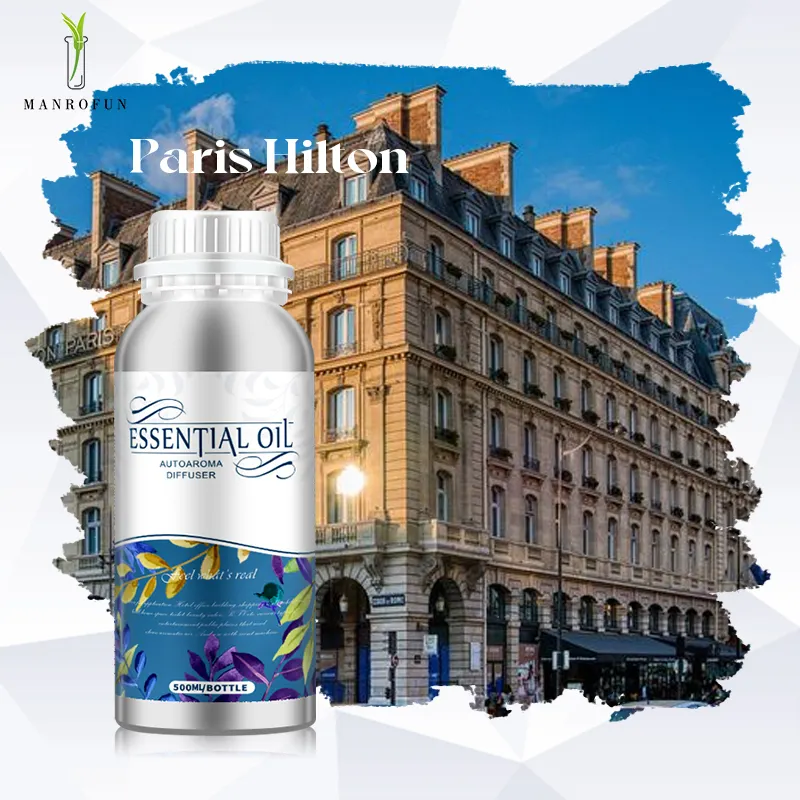 Échantillon gratuit de parfum de luxe d'hôtel inspiré de l'huile essentielle de Paris Hilton Hotel pour diffuseur de parfum d'huiles de parfum d'arôme pur