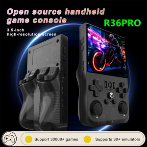 เครื่องเล่นเกมพกพา R36PRO Retro รุ่น 64/128G HD หน้าจอ IPS 3.5 นิ้ว แบตเตอรี่ 4000mAh เครื่องเล่นวิดีโอพกพา Wi-Fi พร้อมเกมส์ 10000 เกม - Product Image 2