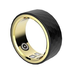 Anillo Inteligente Deportivo de Acero Inoxidable a Prueba de Agua, Control por Aplicación Android, Frecuencia Cardíaca, Oxígeno en Sangre, Podómetro, Rastreador Multifuncional - Product Image 2
