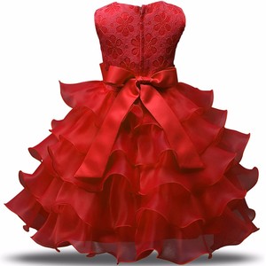 Vestido Formal de Niña para Bodas, Diseño Halter ODM, para Niñas de 3 a 8 Años, 9 Colores, Ropa Infantil para Fiestas de Cumpleaños - Product Image 1