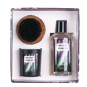 Vente en gros de produits de bain <span class=keywords><strong>gel</strong></span> <span class=keywords><strong>douche</strong></span> éponge de bain efficace shampooing ensemble de soins corporels produits de bain spa <span class=keywords><strong>coffret</strong></span> <span class=keywords><strong>cadeau</strong></span> pour hommes - Product Image 2