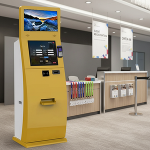 Quiosco de Autoservicio Personalizado Hunghui, Impresora de Tarjetas de PVC, SDK NFC, Registro de Eventos, Pago, Lector de Códigos de Barras, Etiquetas de Color, Gafete - Product Image 1