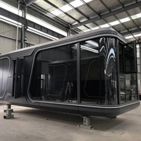 Capsule spatiale modulaire SP-36M, maison préfabriquée de luxe à 1 chambre, faibles frais de transport, pour projets hôteliers