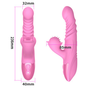 Estimulador de Clítoris y Punto G <span class=keywords><strong>Dibe</strong></span> DB-ZDB1906 con Masaje Inalámbrico Calefactado para Mujeres Adultas - Product Image 6