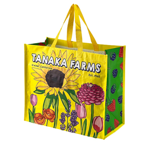 Bolsas de compras para la playa, bolsas de mudanza no tejidas, bolsas para el mercado de agricultores con sublimación - Product Image 3
