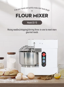 Amasadora Espiral Comercial Shanyou de 10L y 750W, 110V/220V, Bajo Ruido, para Panadería, Pizzería y Pastelería - Product Image 5