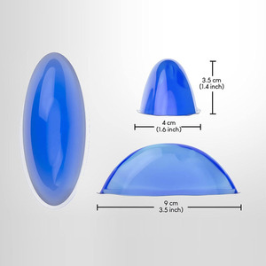 Almohadilla de Gel Frío para Hemorroides, Alivio del Dolor, Protección para Glúteos al Sentarse en la Oficina, Almohadilla de Descompresión de 9 cm - Product Image 1
