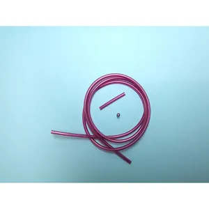 Tubo de pvc flexível colorido para dispositivo médico, tubo do conector do cateter