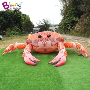 Bingo Advertising palloncino di granchio gonfiabile modello animale marino granchio gonfiabile gigante per decorazioni all'aperto