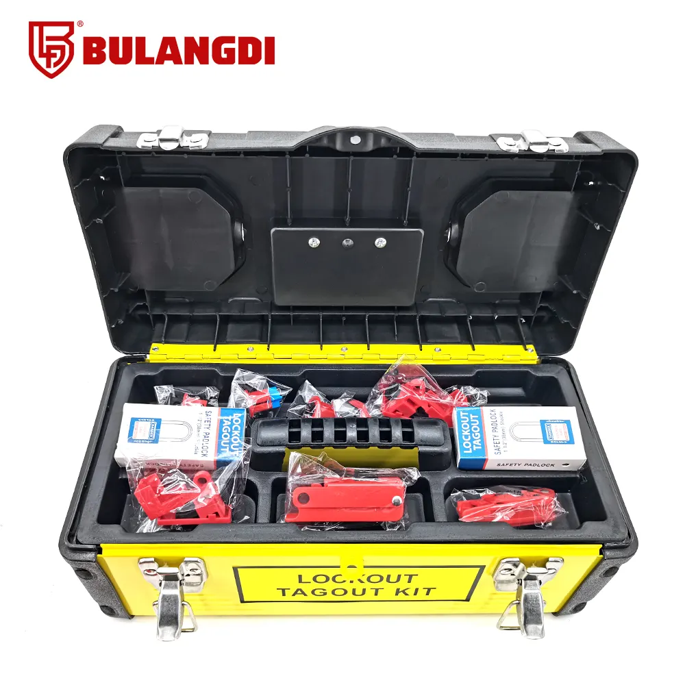 Direkt vertrieb tragbare Sicherheits schloss box des Herstellers Industrielle Verriegelung verriegelung box BLDG11 Lockout Tagout Kit