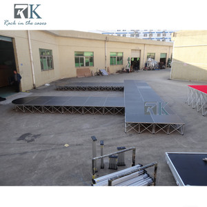 Outdoor Large Event <b>Stage</b> Aluminum Folding Riser <b>Stage</b> <b>Platform</b> Sale - Product Image 5