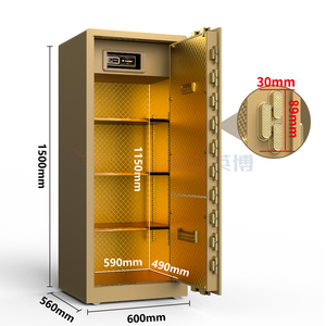 Tùy chỉnh bền khóa vân tay an toàn hộp cho nhà khách sạn thương mại - Product Image 1