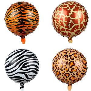 Globos de Aluminio con Estampado Animal de 18 Pulgadas, Decoración para Fiesta Temática de la Selva, Jirafa, Leopardo, Tigre, Accesorios para Fotos para el Día de la Madre y Pascua - Product Image 6