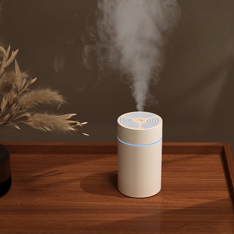 Portable 250ml Mini Smart Cool Mist Air Humidifier Durable Smart Aroma Diffuser for Cars RVs Outdoor Household Use