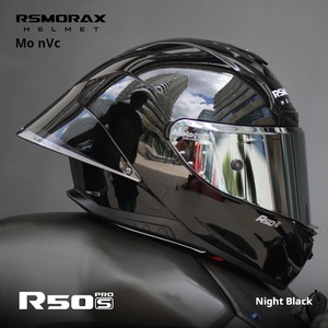 RSMORAX Dual Visor Full-Flip Unisex R50Spro <span class=keywords><strong>Casco</strong></span> de motocicleta ABS Equipo de seguridad de protección para hombres Mujeres Montar en <span class=keywords><strong>bicicleta</strong></span> Tamaño <span class=keywords><strong>XL</strong></span> - Product Image 1