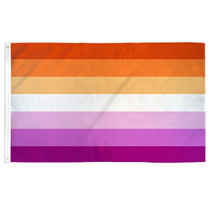 Drapeau arc-en-ciel <span class=keywords><strong>LGBT</strong></span> gay lesbien coucher de soleil série Pride en polyester 100% 3x5 pieds pour impression en gros - Product Image 1