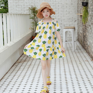 Nuevo Vestido Moderno para Niñas con Volantes de Algodón, Último Modelo con Corte de Moda, Compra Directa del Proveedor en China - Product Image 2