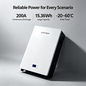 51.2V 300Ah LiFePO4 Home <b>Energy</b> <b>Storage</b> Battery 15360Wh Wall Mounted Lithium Iron Phosphate Power Battery for Solar <b>System</b> - Product Image 4