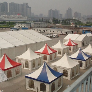 3X3 4X4 5X5 10X10 Toile Extérieure Hexagone gazebo Pagode Événement Tente De Noce Tente 20ft <span class=keywords><strong>x</strong></span> 20ft - Product Image 1