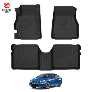 Tapis de voiture tout temps personnalisés tapis de pied auto 3D TPE revêtement de cargaison automatique pour <span class=keywords><strong>Nissan</strong></span> Versa Frontier revêtements de sol de voiture - Product Image 1