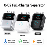 Chargeur mural 140W avec écran LED IA, séparateur entièrement chargé, éjection automatique et arrêt automatique