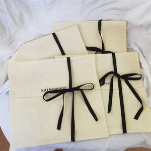 BSCI Custom Natural Color Cotton Muslin Envelope Cloth Packaging <b>Bag</b> Organic Cotton Envelope Garment <b>Dust</b> <b>Bag</b> - Product Image 2