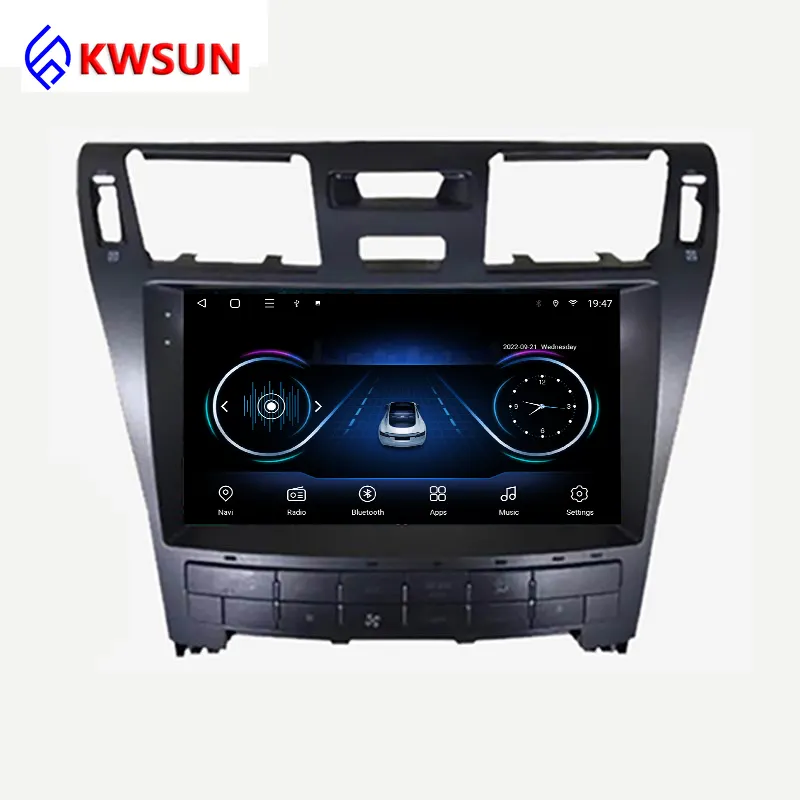 2DIN Android10 unidad de Radio del coche para Lexus LS460 LS600 2006-2011 Multimedia Video Player navegación GPS