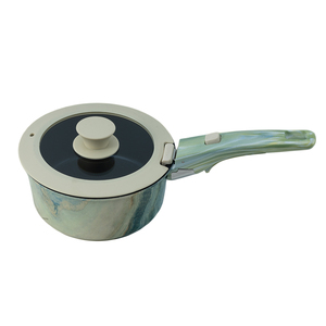 Marmite <span class=keywords><strong>de</strong></span> cuisson multifonctionnelle en acier au carbone <span class=keywords><strong>de</strong></span> haute qualité, avec poignée amovible, pour friture, lait et sauces - Product Image 1